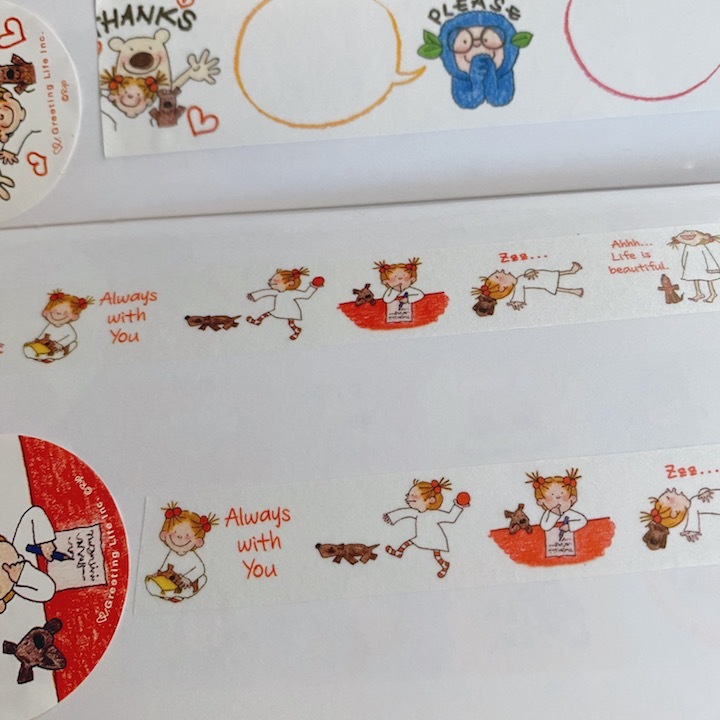 COCO醬的生活 和紙膠帶  |COCO and Wondrous Gang  日本Greeting Life