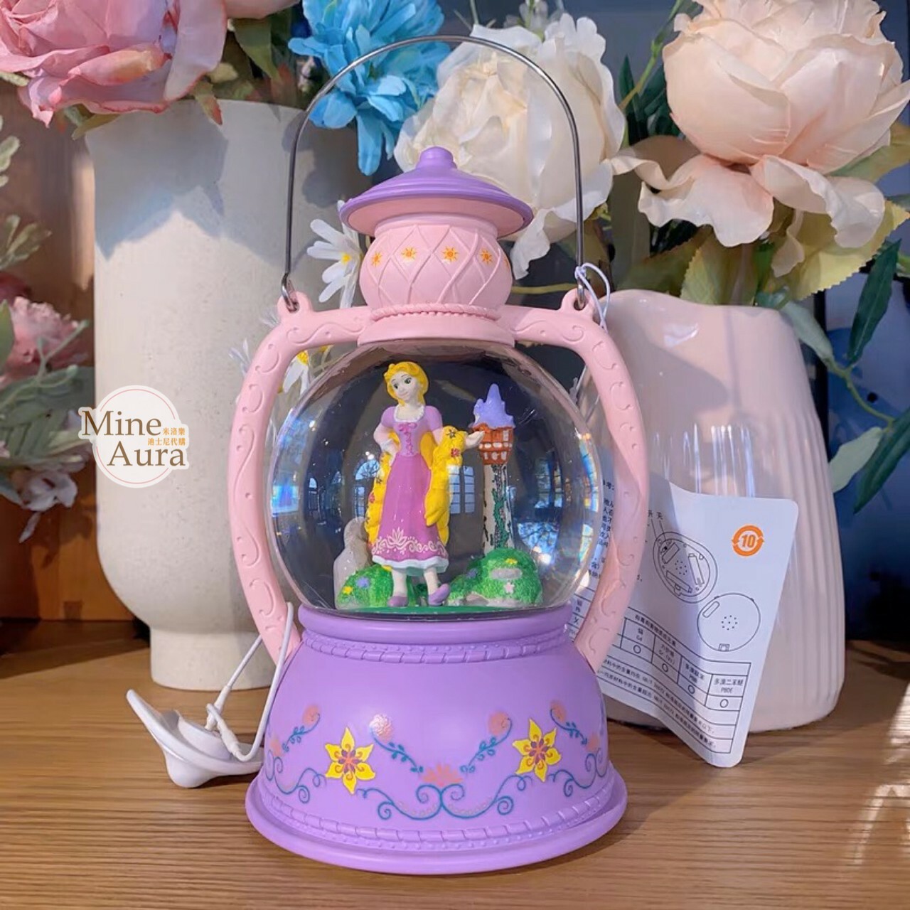 (限時特價) 長髮公主 樂佩 Rapunzel 發光發聲 音樂 水晶球 提燈造型 魔髮奇緣 Tangled -上海迪士尼樂園