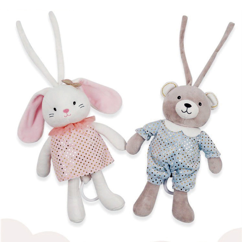 【JS0292】娃娃安撫音樂鈴＊二色