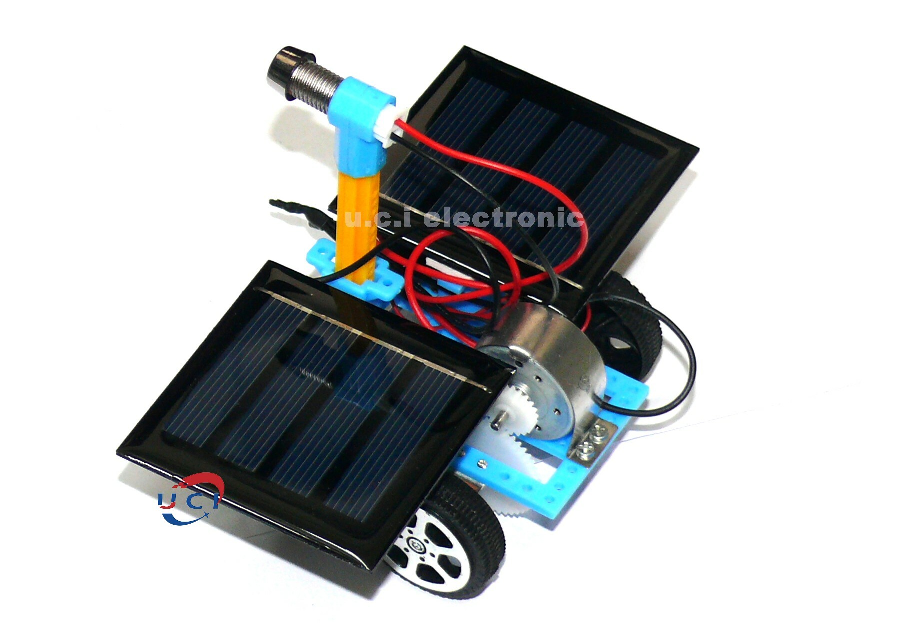 【UCI電子】(二Q-2)  DIY太陽能小車火星車 小學科學實驗玩具 太陽能車 太陽能小車 火星車