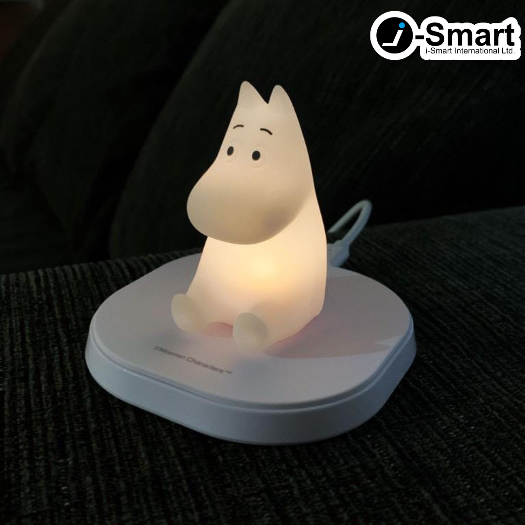 Hashy-姆明一族-無線充電器連小夜燈套裝