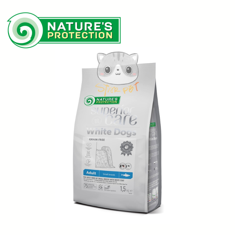 Nature's Protection Grain Free with Herring Adult (small breeds) 1.5kg