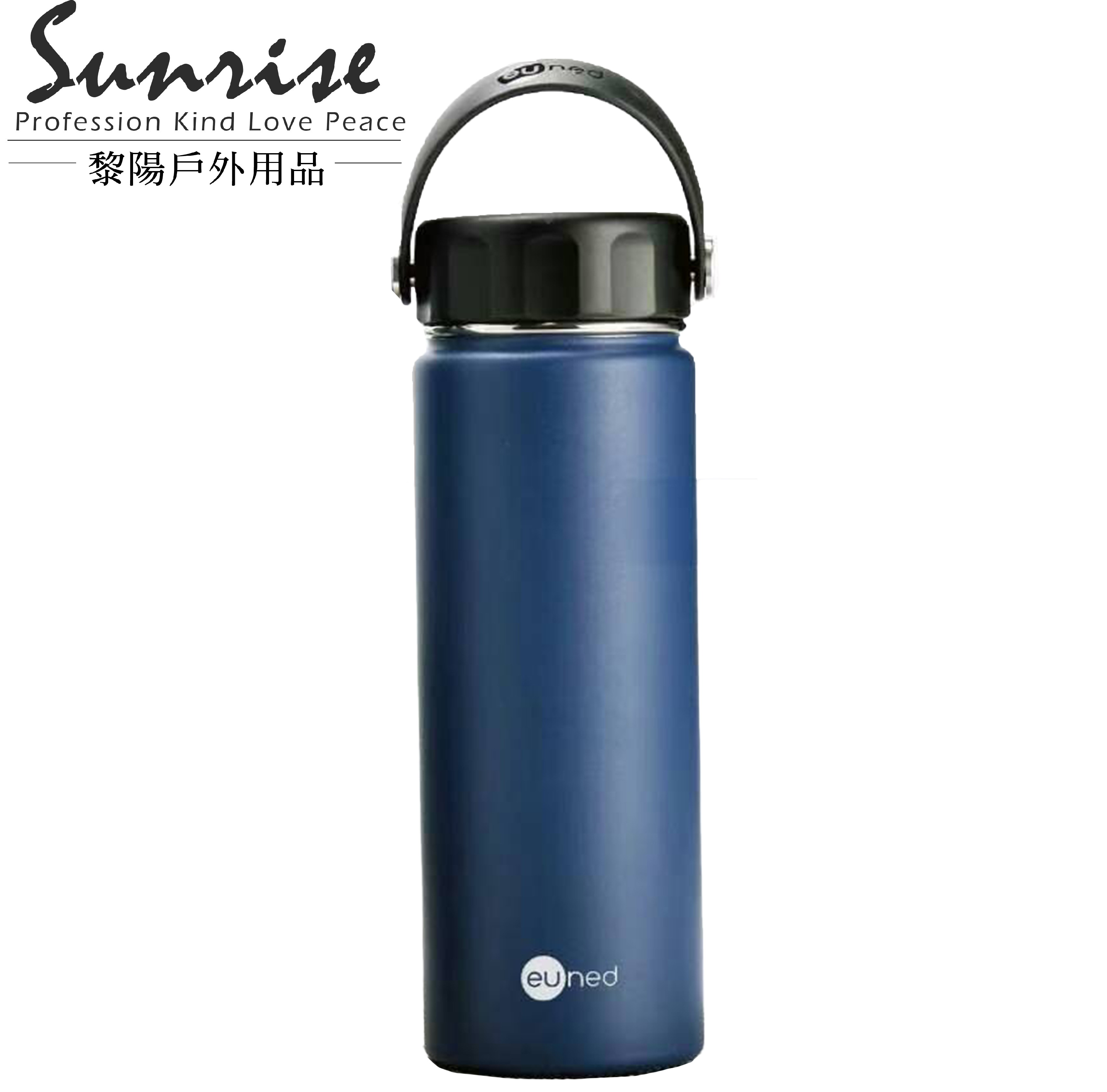 EUNED優立得 手提寬口不鏽鋼保溫瓶592ML 多色 304不鏽鋼 52PCU00263