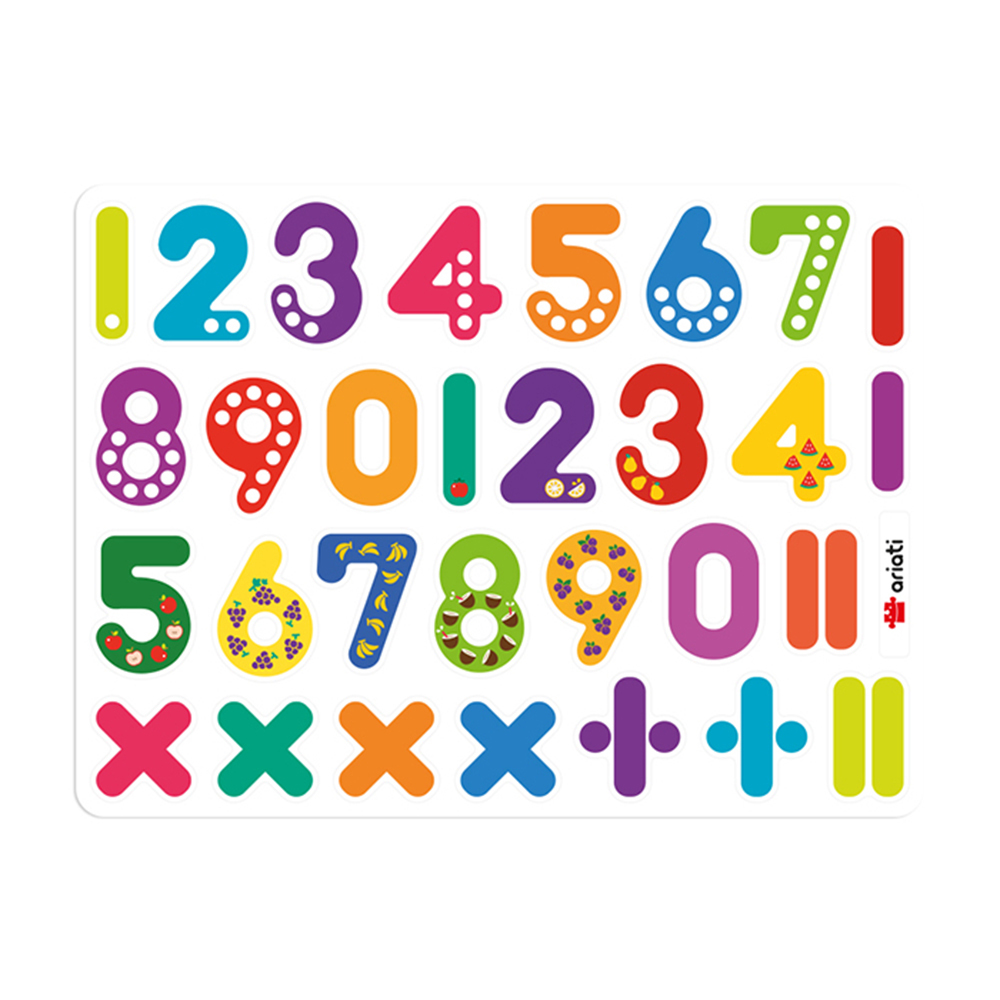 《 韓國 Magpia x Ariati 》 算術磁性貼-123