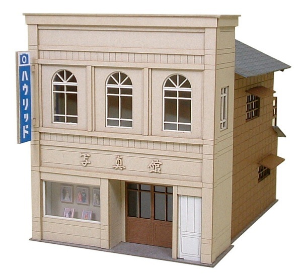 Sankei 情景 MK05-06 HO規 街角的商店-2