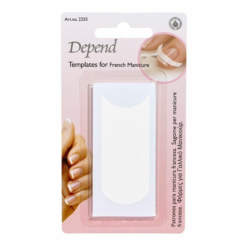 法式美甲模板貼紙 (32片) #2255