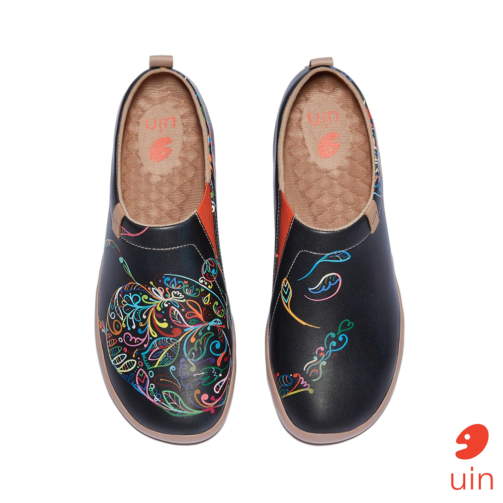 【 Uin 】西班牙原創設計 | 彩壺 彩繪鞋 休閒鞋 女鞋 懶人鞋