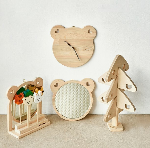 Dot to Dot x New Normal 家家酒系列-開心熊仔時鐘