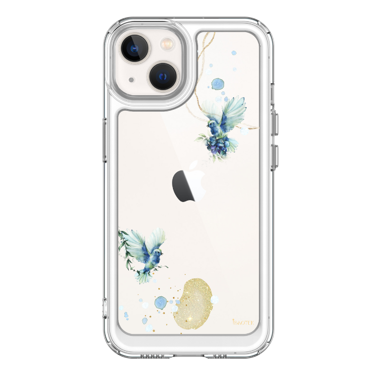 iPhone 13-15系列 手機防摔殼藍鵲之喜