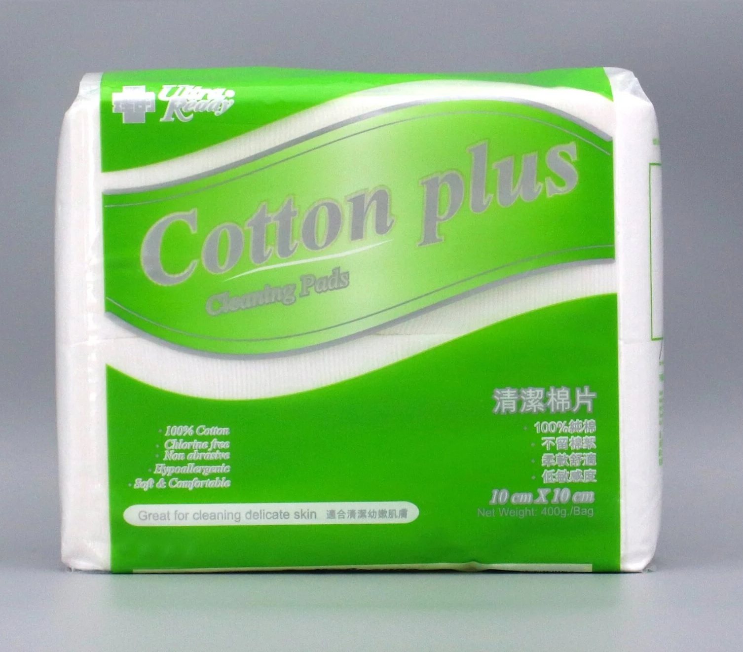 理的 - 清潔棉片10 x 10cm(100片裝)