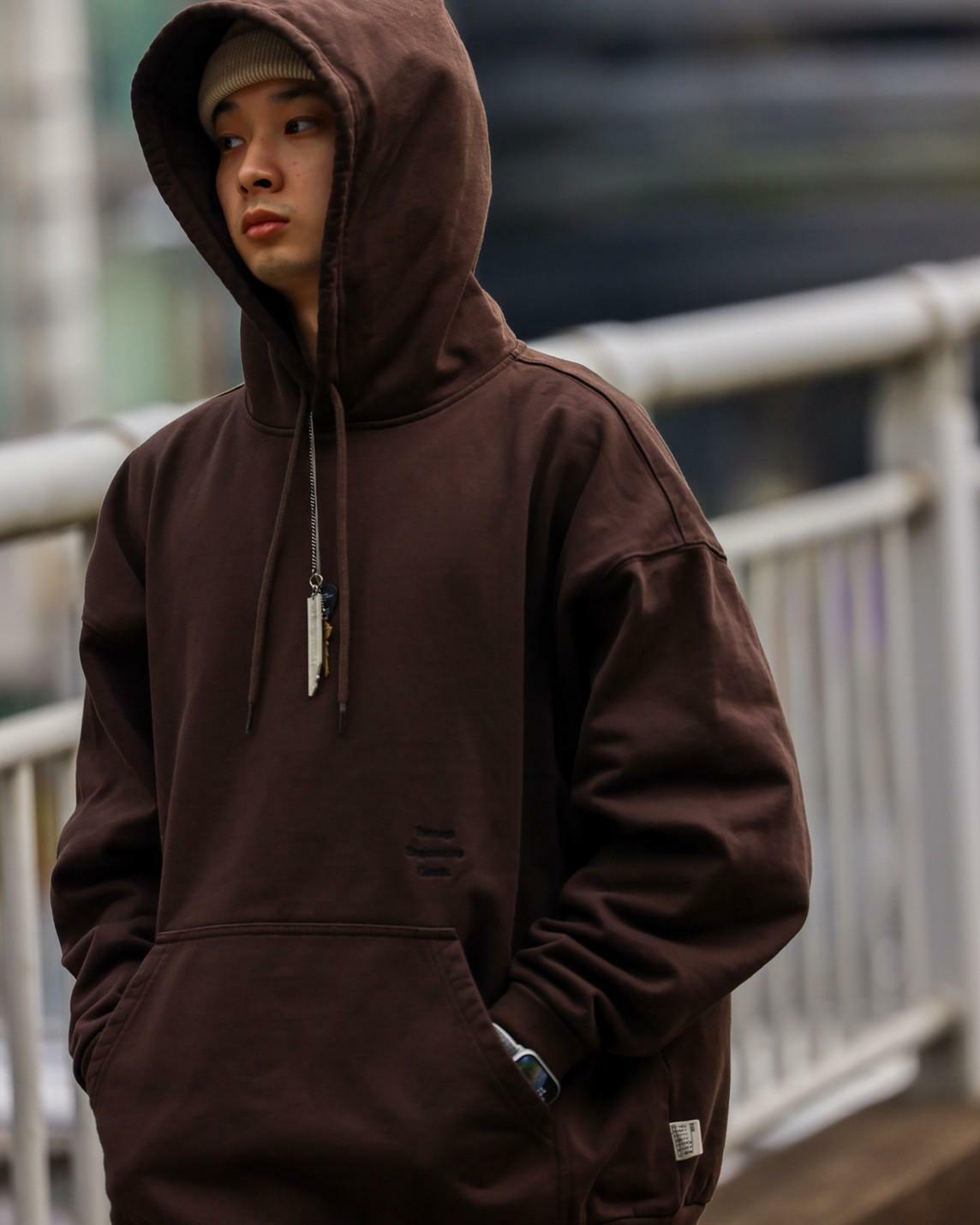 auralee BAGGY POLYESTER SWEAT P/O PARKA - パーカー