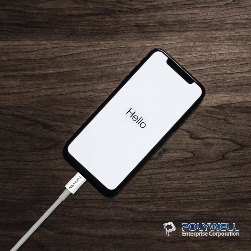 【POLYWELL】Type-A Lightning 3A充電線 20公分~2米 適用iPhone