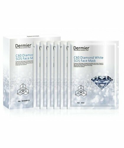 Dermier-閃鑽急救面膜 6pcs