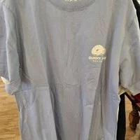 [S] WHO.A.U SMALL SWEET BEAR GUMMIES PRINT SHORT SLEEVE T-SHIRT,BLUE, WHRPC2491U-BLUE (SWAU101)