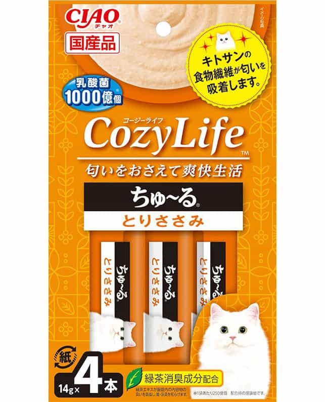 [*任選11件$138*] 日本CIAO Cozy Life系列 - 雞肉醬貓小食