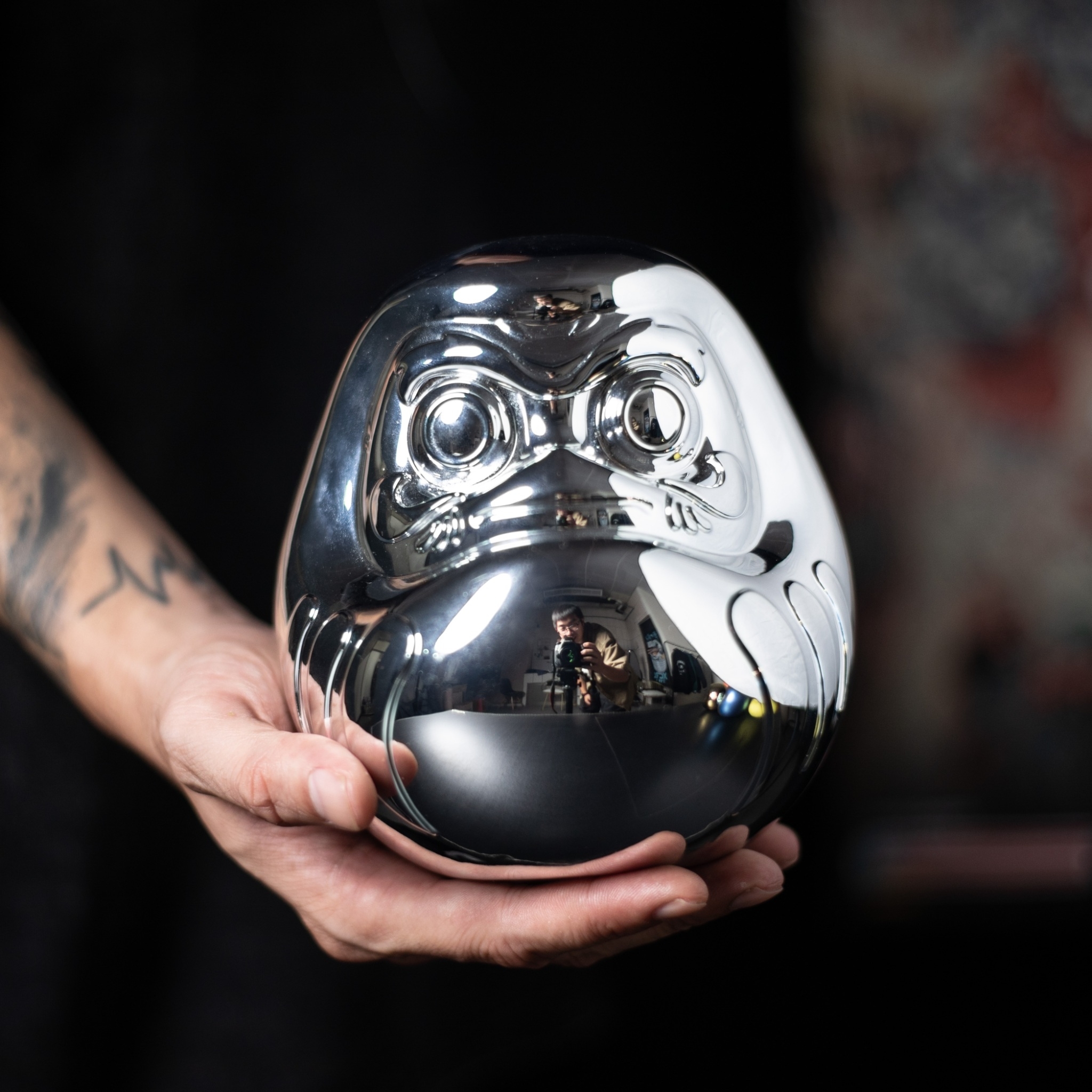 XCTRL 元気DAMO(達摩不倒翁)-鍍銀