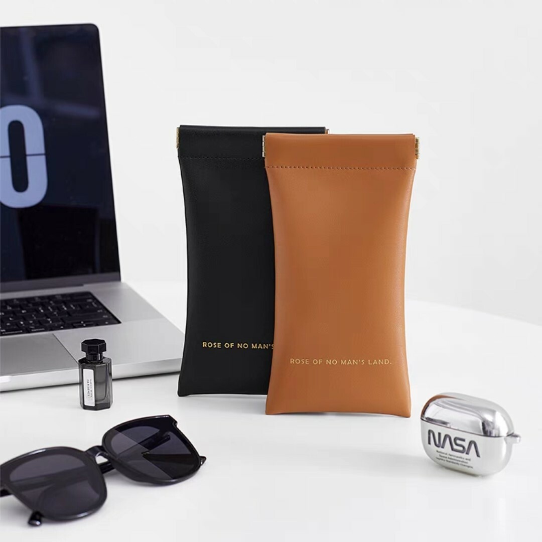 INS風皮革眼鏡收納袋(買一送一)