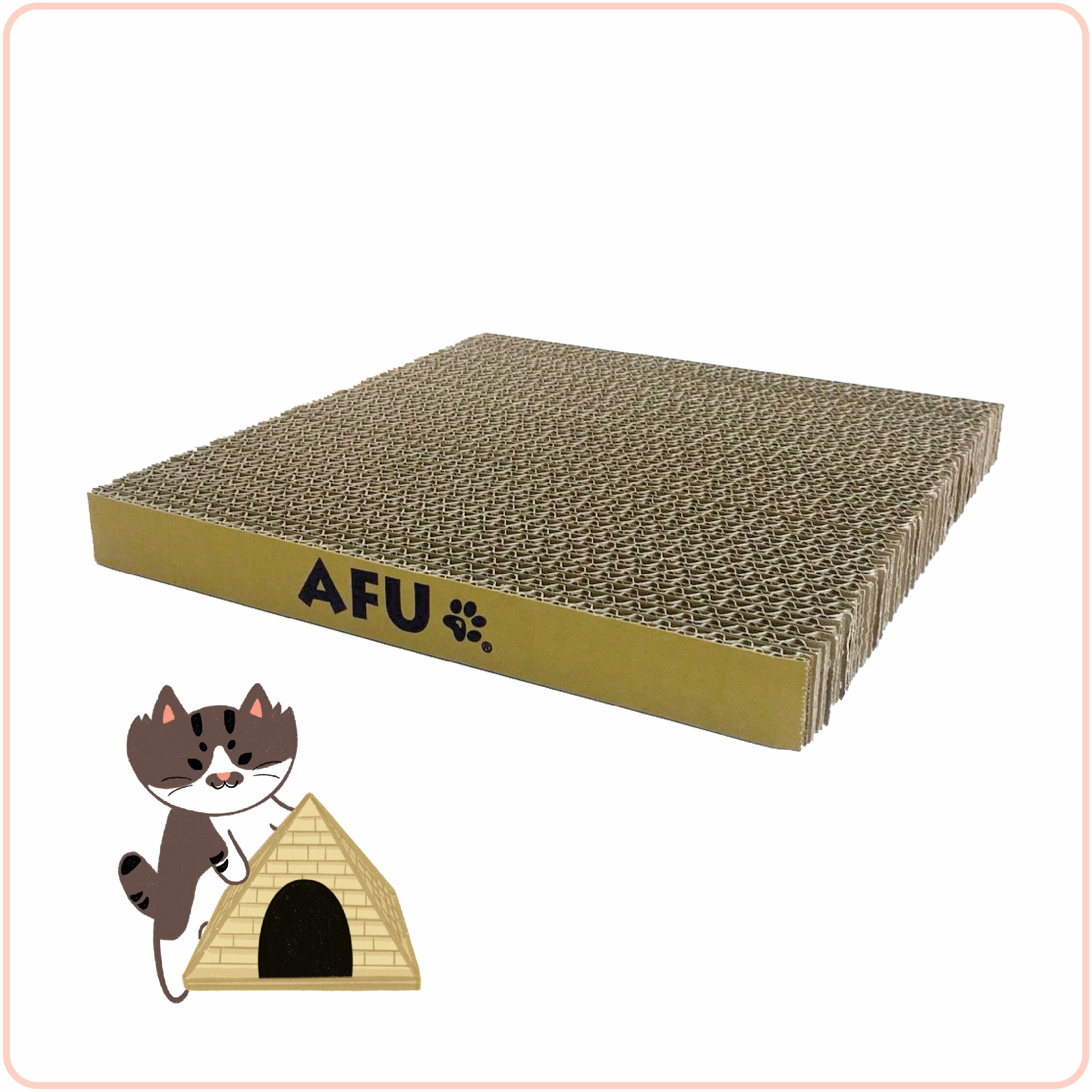 AFU Cat Scratcher Square