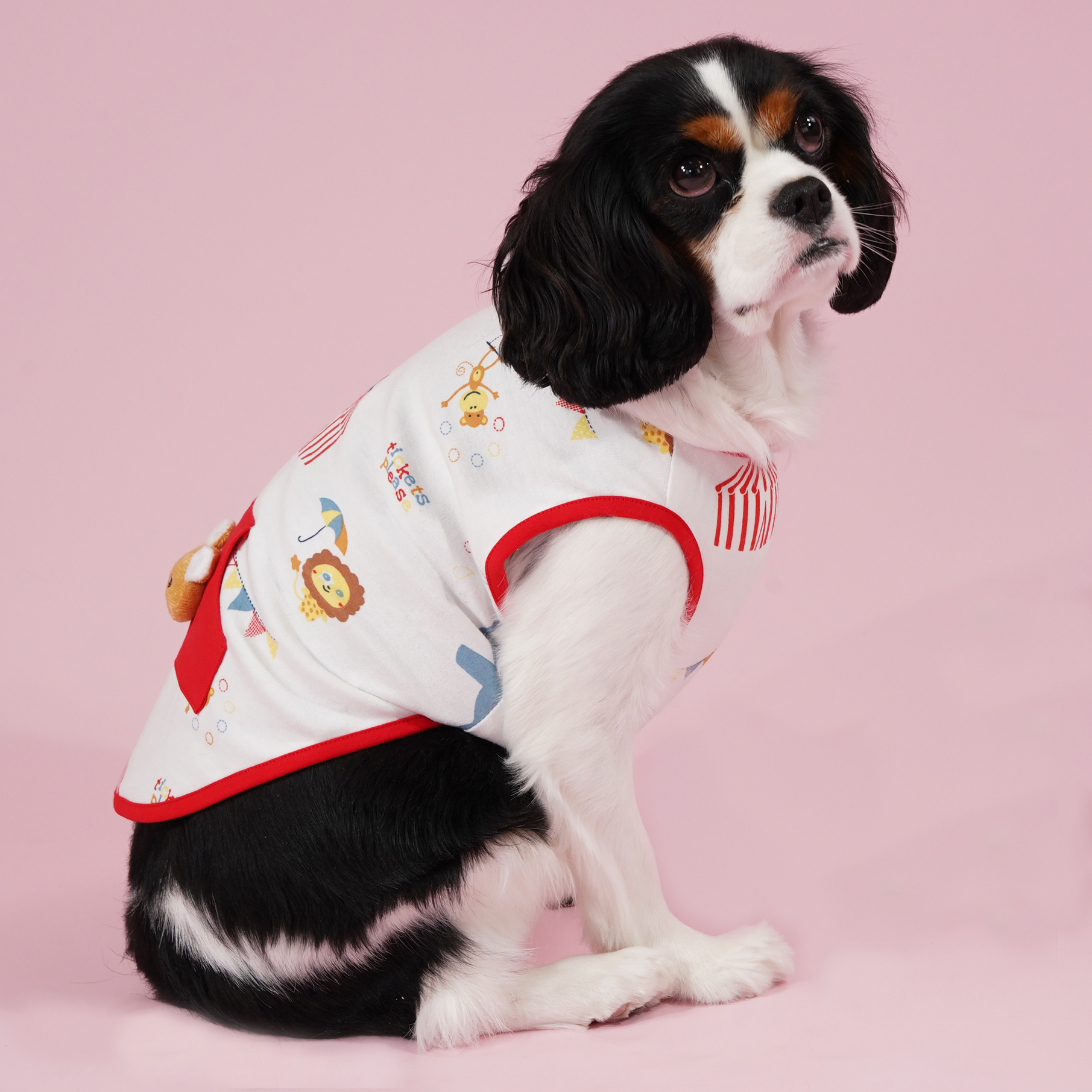 Little Bear Vest Tee (Red)