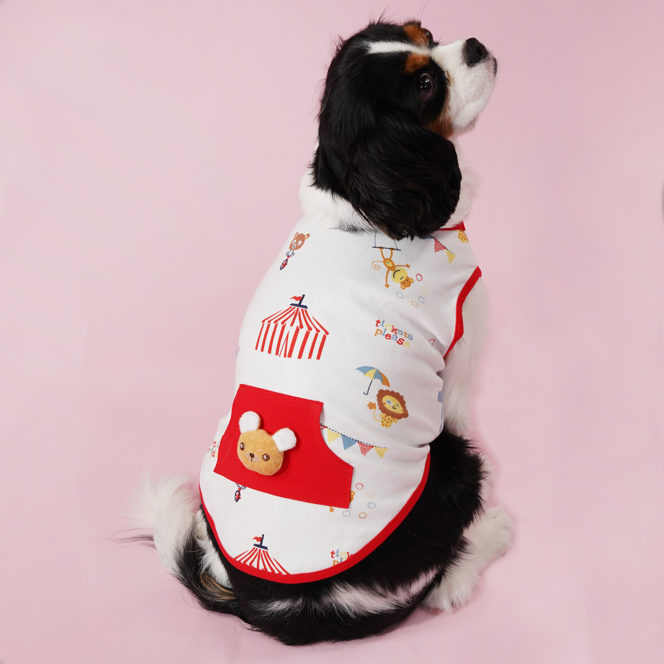 Little Bear Vest Tee (Red)