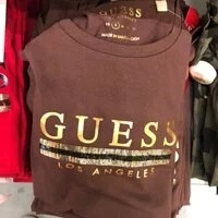 [S] GUESS STERLING SEQUIN TEE,CUP OF JOE, QBOI02K9TJ7-CUP OF JOE [FINAL SALE] (SGU294)