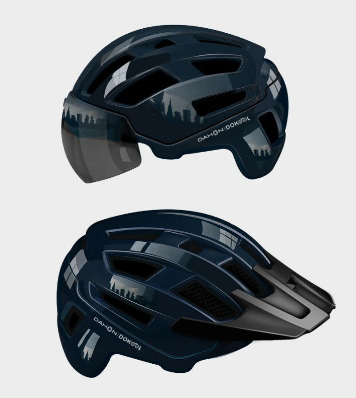 DAHON USB充電尾燈頭盔 - DH-1101