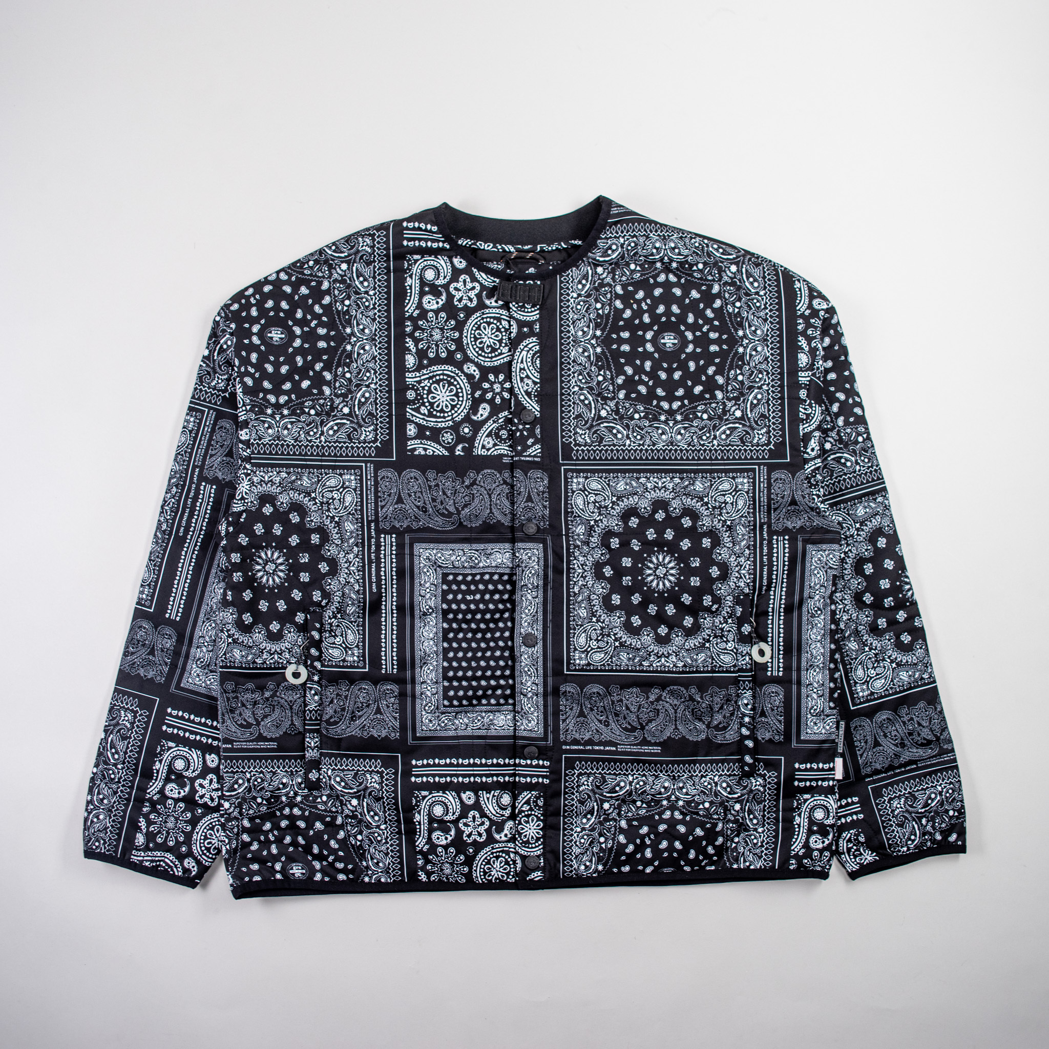 GRN STRETCH QUILT JACKET 無領外套-『 XLAND 』