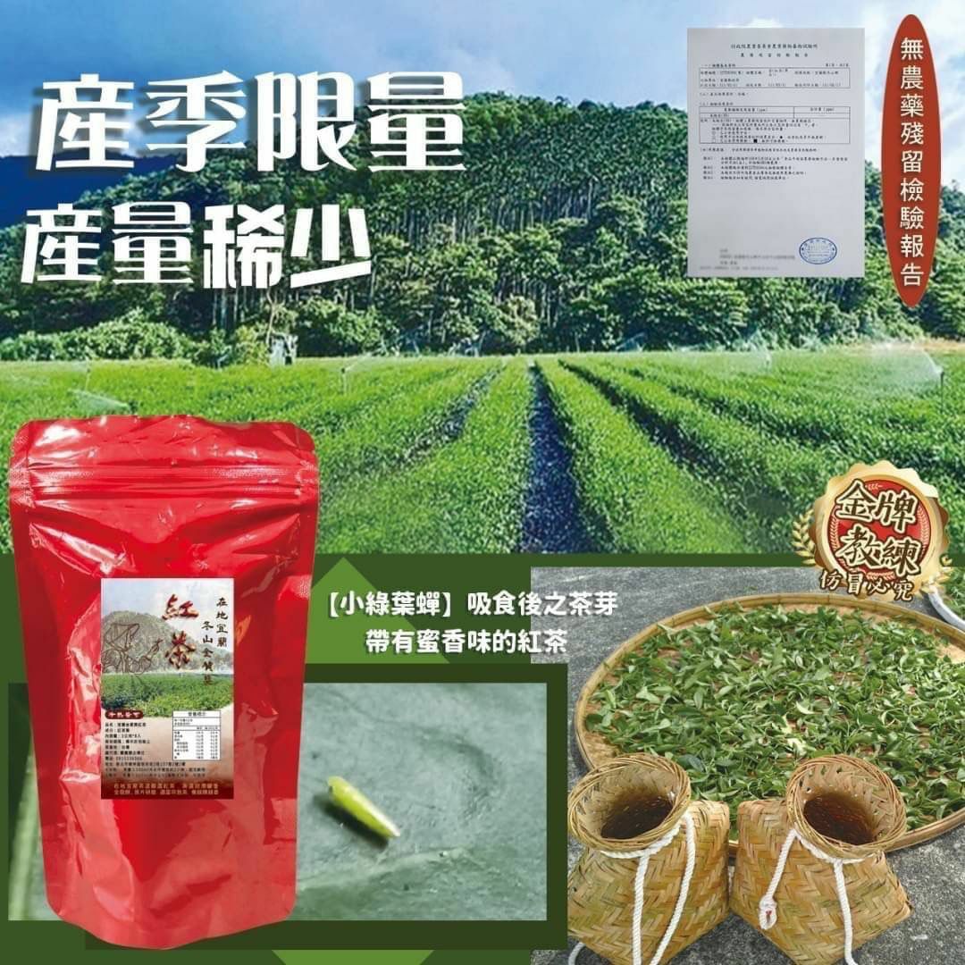 台灣宜蘭冬山紅茶