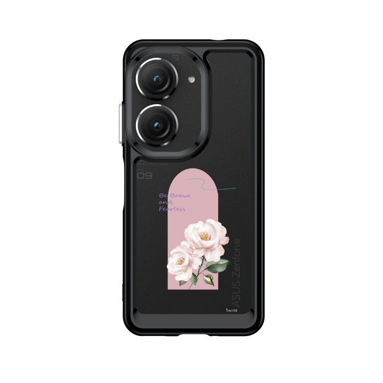 Asus ZenFone 9/10手機防摔殼粉花物語
