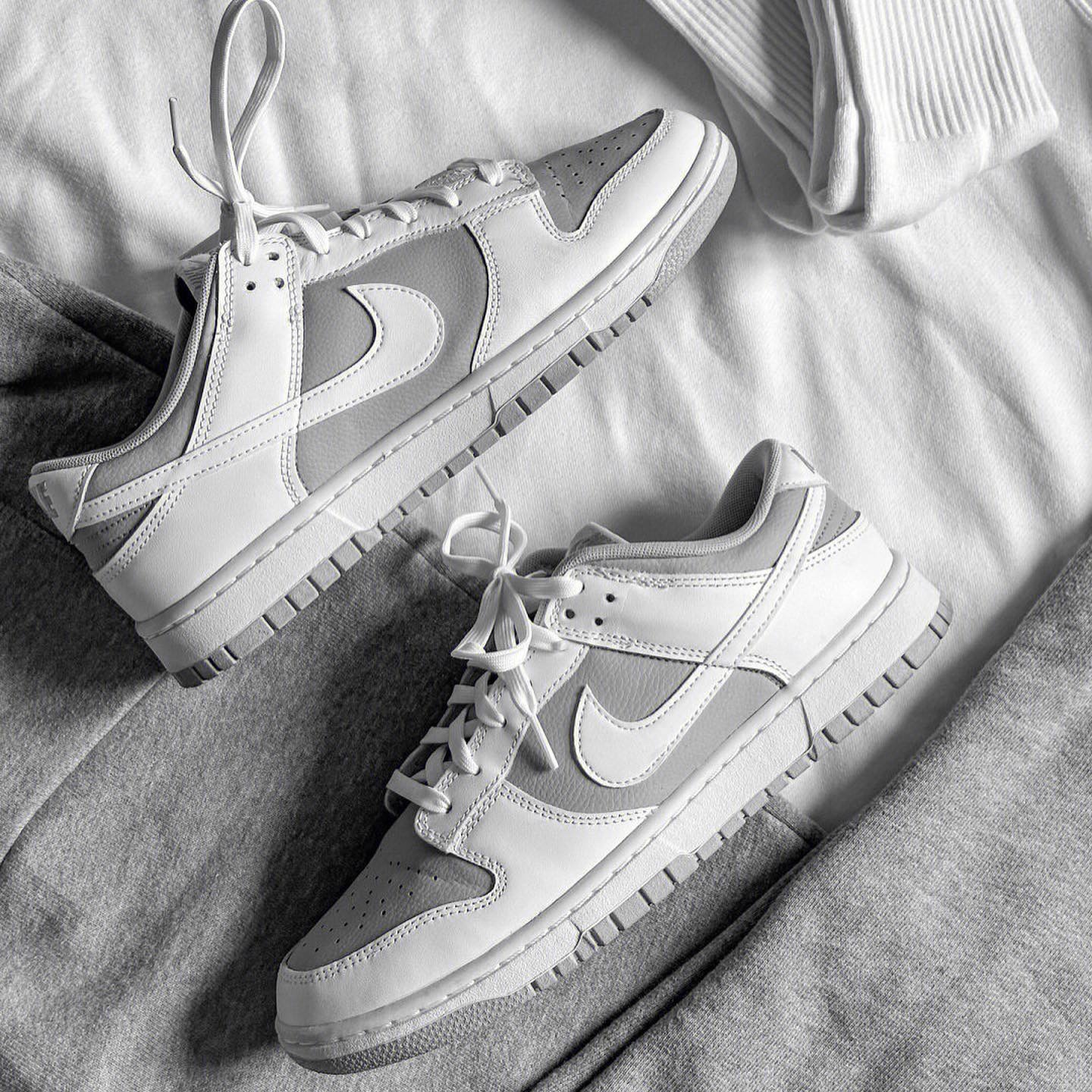 NIKE DUNK LOW 反轉灰白 白勾 白灰 男鞋 DJ6188-003 / 預購