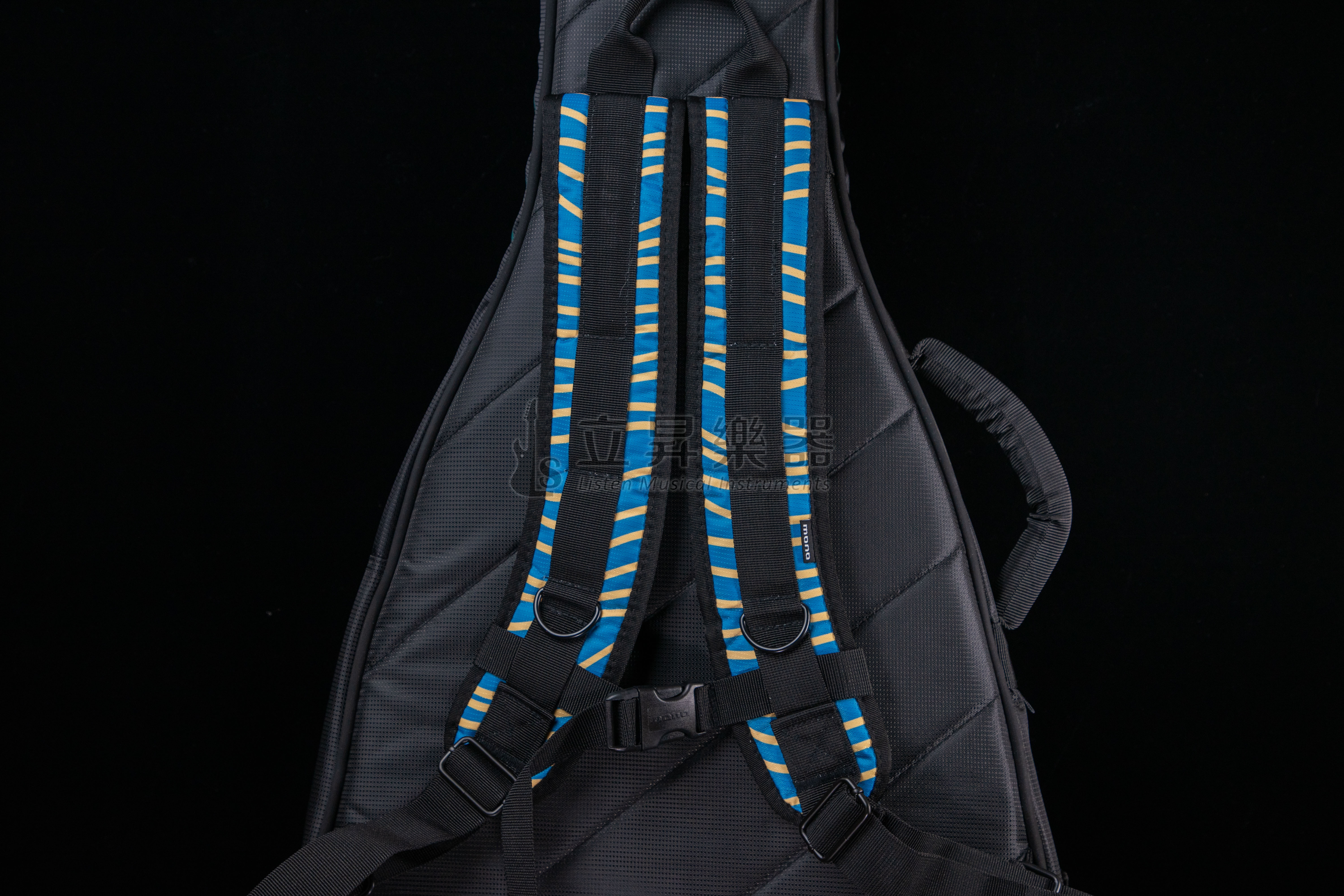 MONO-VEG VERTIGO X TEISCO 聯名系列 電吉他袋｜ M80-VEG-BLU MONO-VEG VERTIGO X TEISCO 聯名系列 電吉他袋｜ M80-VEG-BLU / M80-VEG-GRN / M80-VEG-PNK 第 5 張圖片｜三峽吉他 / Bass