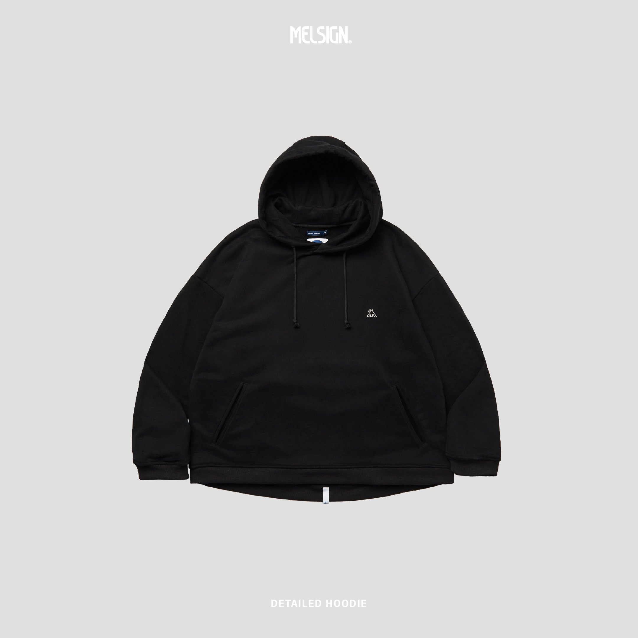 [MELSIGN] Detailed Hoodie