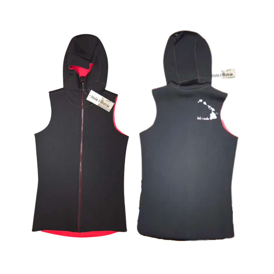 HeleiWaho 2.5mm男款 頭套防寒背心