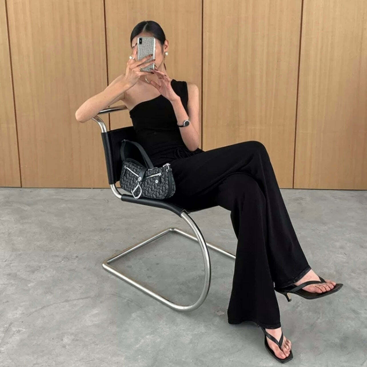 LIVE: XD001122 Capri One Shoulder Tank