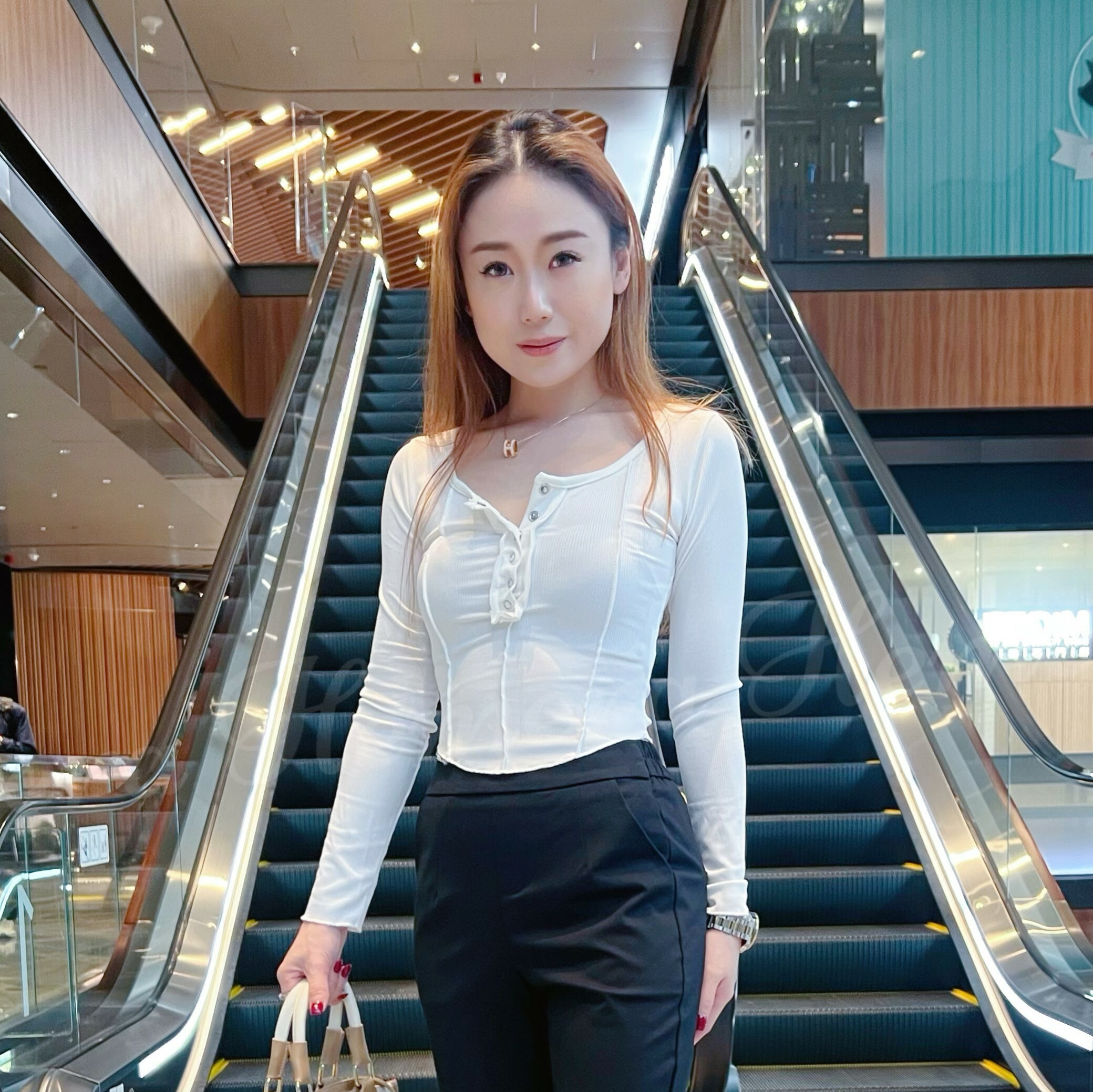 寵粉系列: TP22W1241開鈕棉TOP