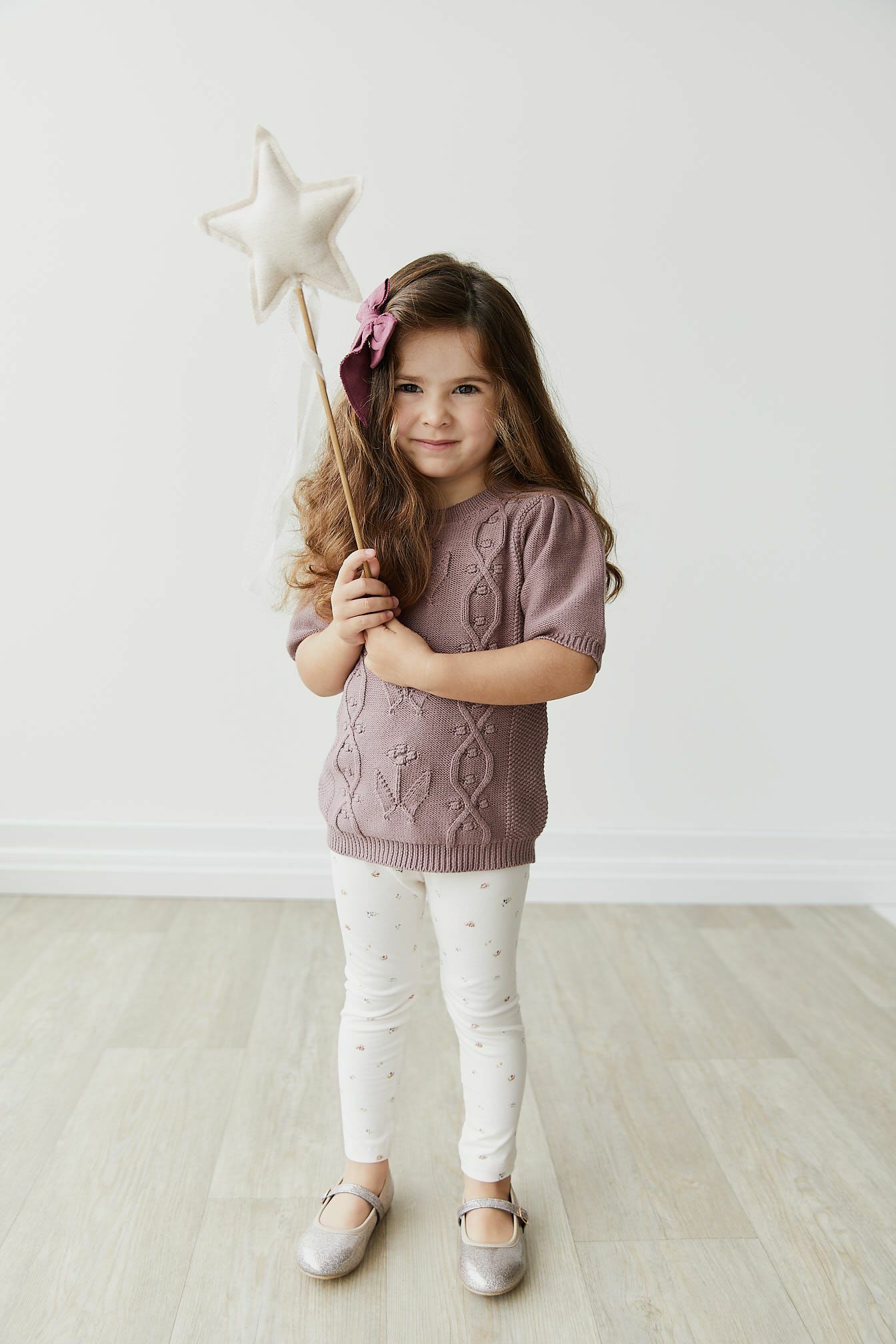 Jamie Kay-Vivienne Knitted Top短袖針織上衣(Antler)