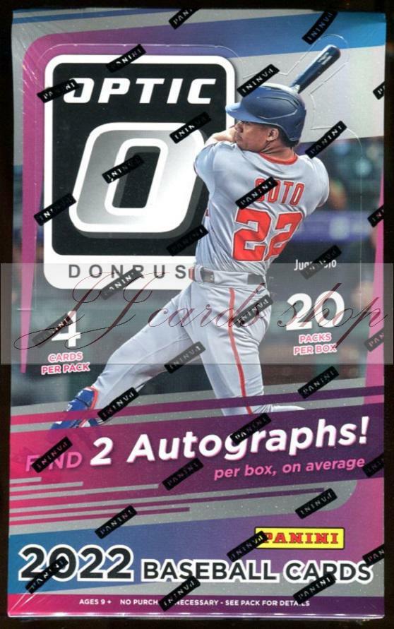 2019 Panini Donruss Optic Baseball Blaster Box