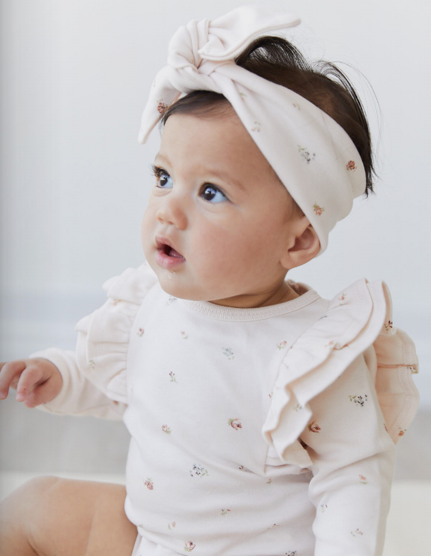 Jamie Kay-Organic Cotton Headband有機棉髮帶(Sweet Magnolia Simple)