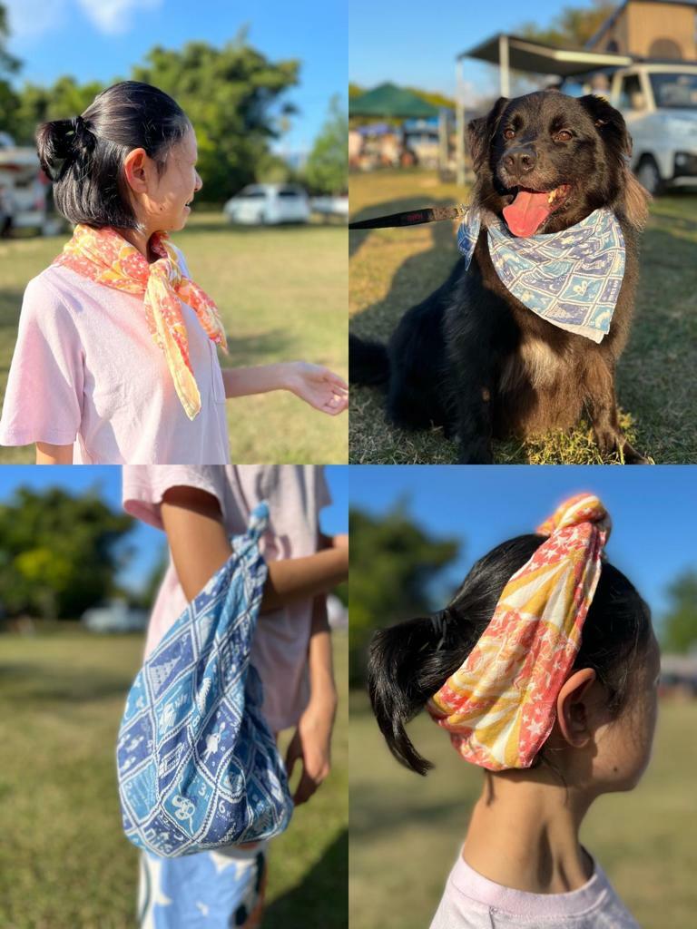 京友禪染-風呂敷