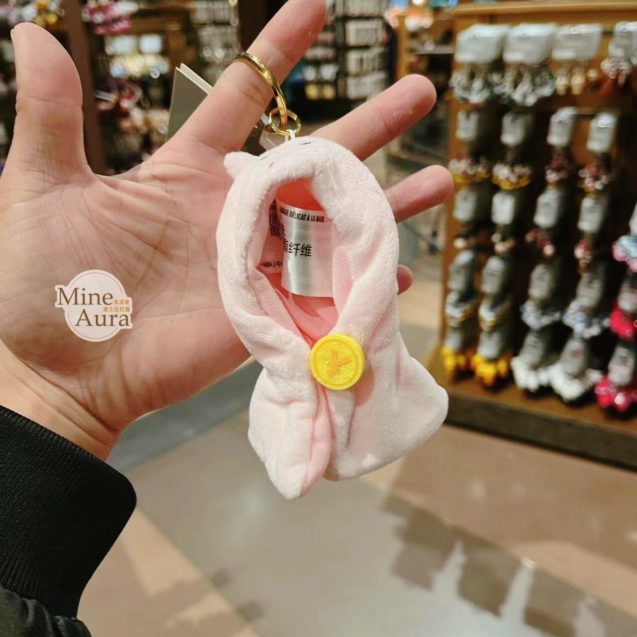 (限時特價) 火腿豬 Ham 頭套披肩斗篷 造型 鑰匙圈 吊飾 玩具總動員 Toy Story -上海迪士尼樂園