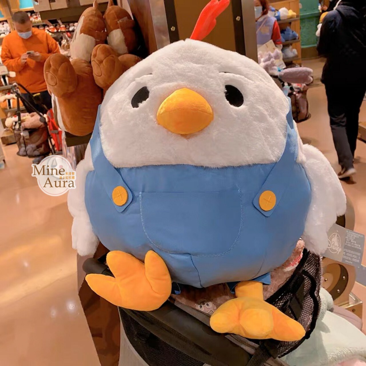 (限時特價) 艾爾玩具店 公雞 L號 娃娃 玩偶 玩具總動員 Toy Story -上海迪士尼樂園