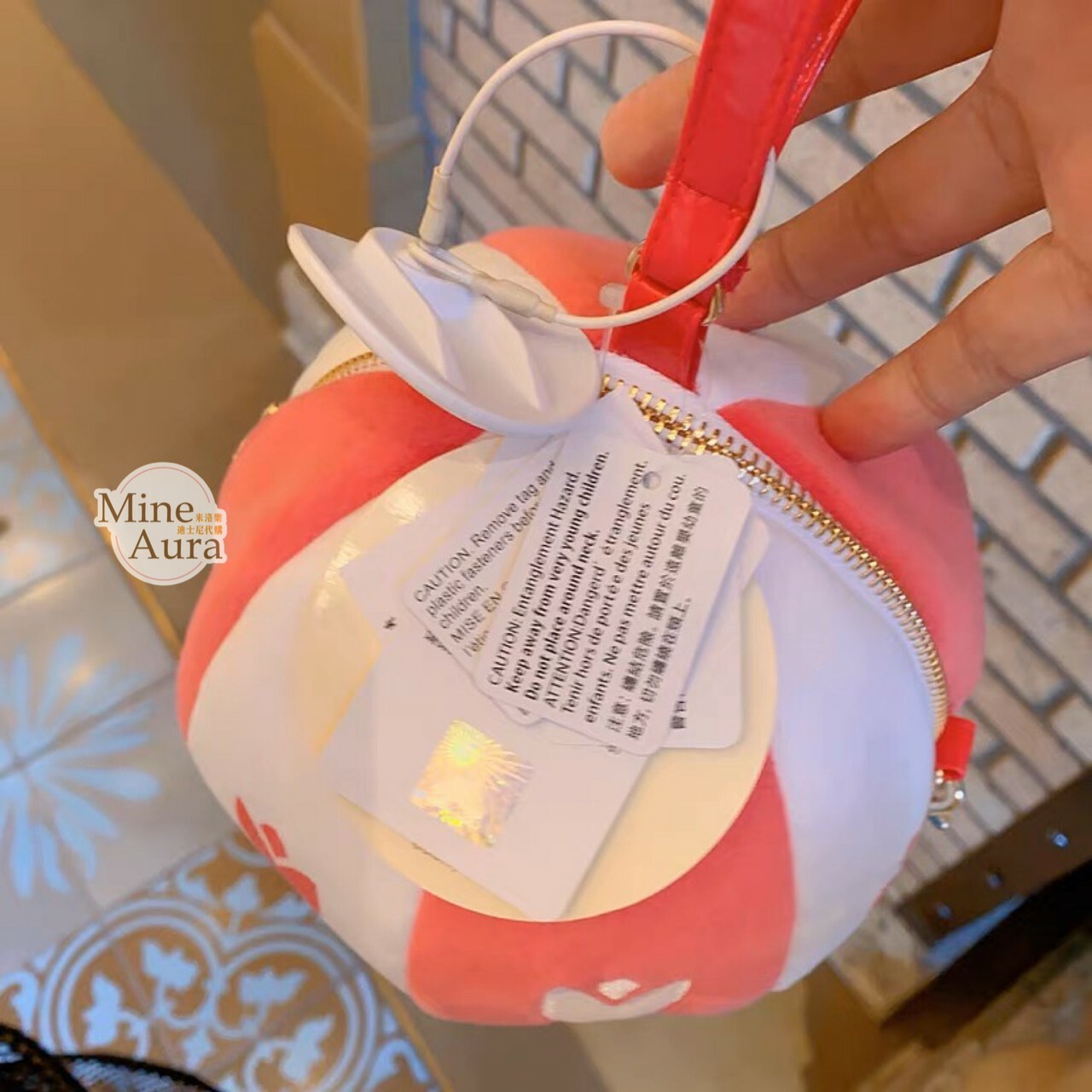 環遊系列 雪莉玫 ShellieMay 熱汽球 造型 斜背 包包 -上海迪士尼樂園