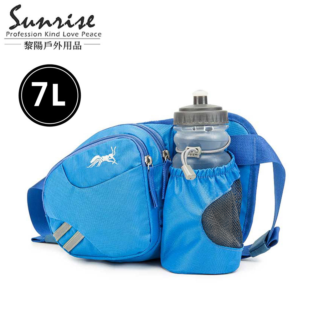 AMEISEYE 黃螞蟻 休閒水壺腰包 7L 腰間包/多口袋/輕量/防潑水 70PAT1019