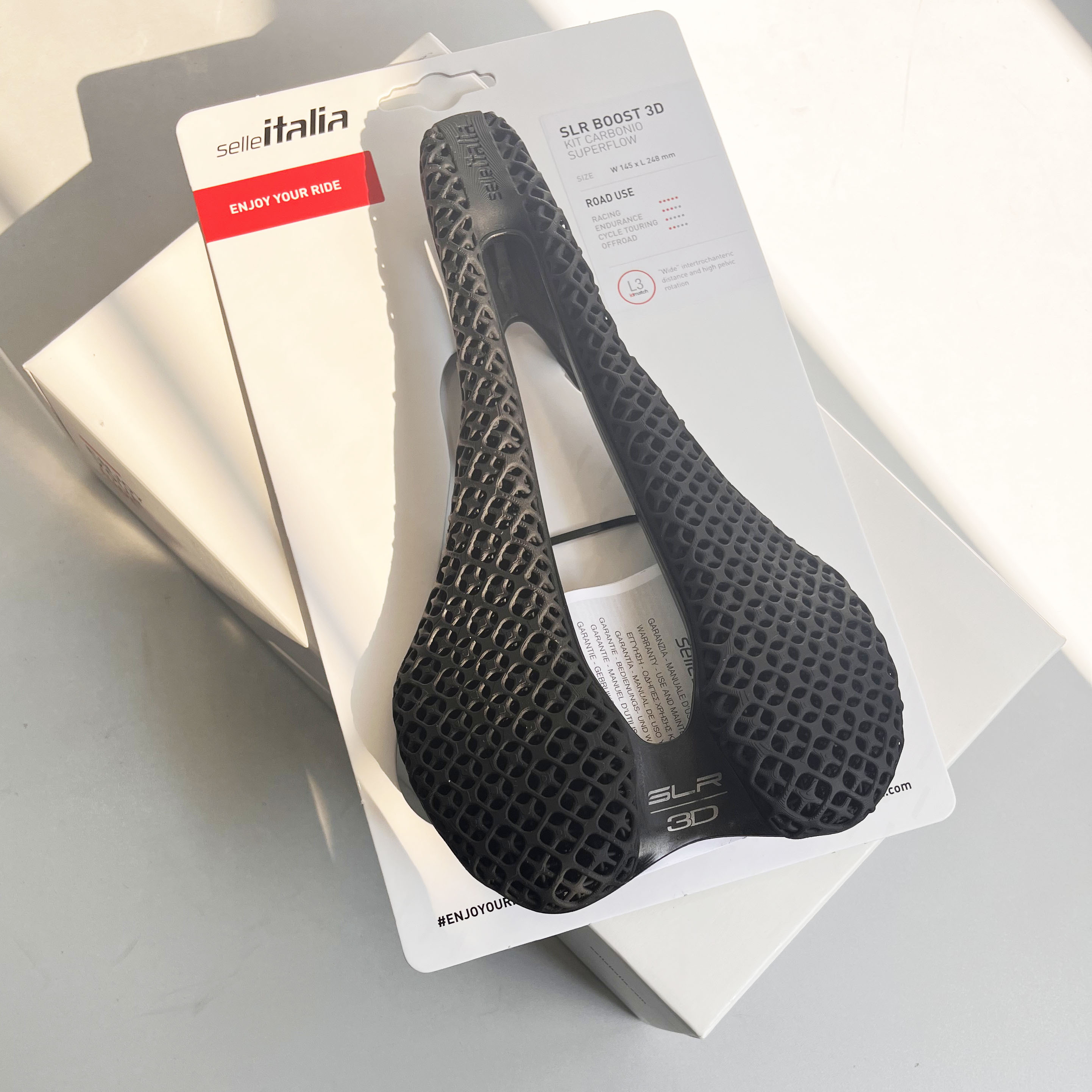 Selle Italia SLR Boost 3D Kit Carbonio Superflow Saddle