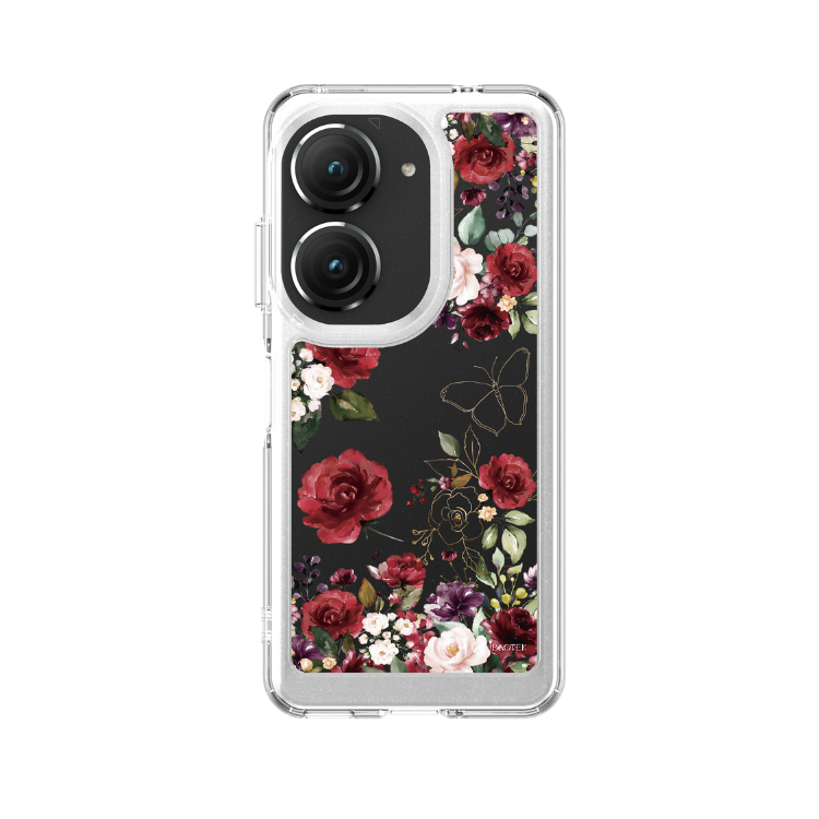 Asus ZenFone 9/10手機防摔殼皇室花園
