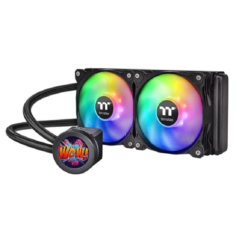 米特3C數位–曜越 Floe Ultra 240 RGB 一體式水冷散熱器 CL-W349-PL12SW-A