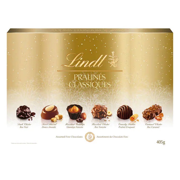 Lindt Pralines Classiques Assorted Fines Chocolates, 40