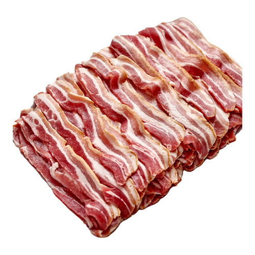 Frozen Canadian Streaky Bacon
