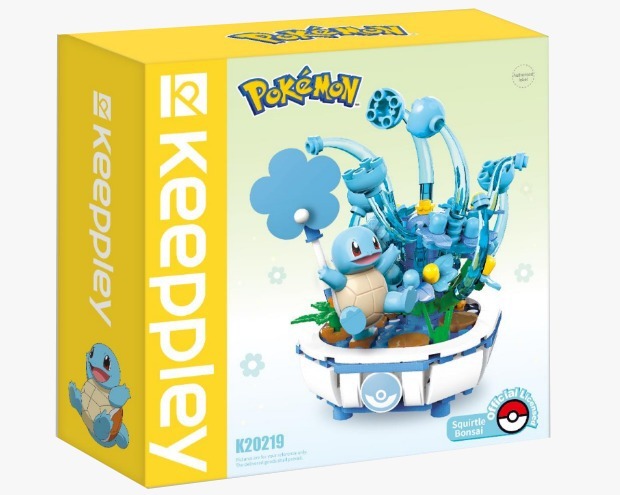 傑尼龜盆栽造型積木