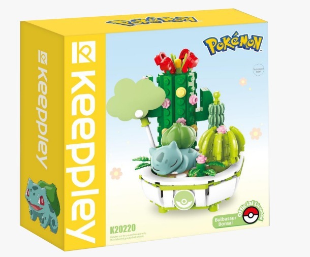 妙蛙種子盆栽造型積木